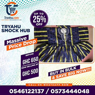 Shop Original Ghanaian Smocks Online | Premium Batakari Tryahu
